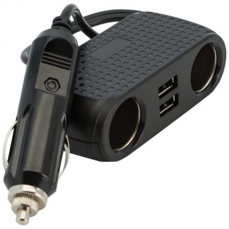 Bracketron DuoPort Dual USB Car Adapter