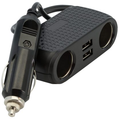 Bracketron DuoPort Dual USB Car Adapter